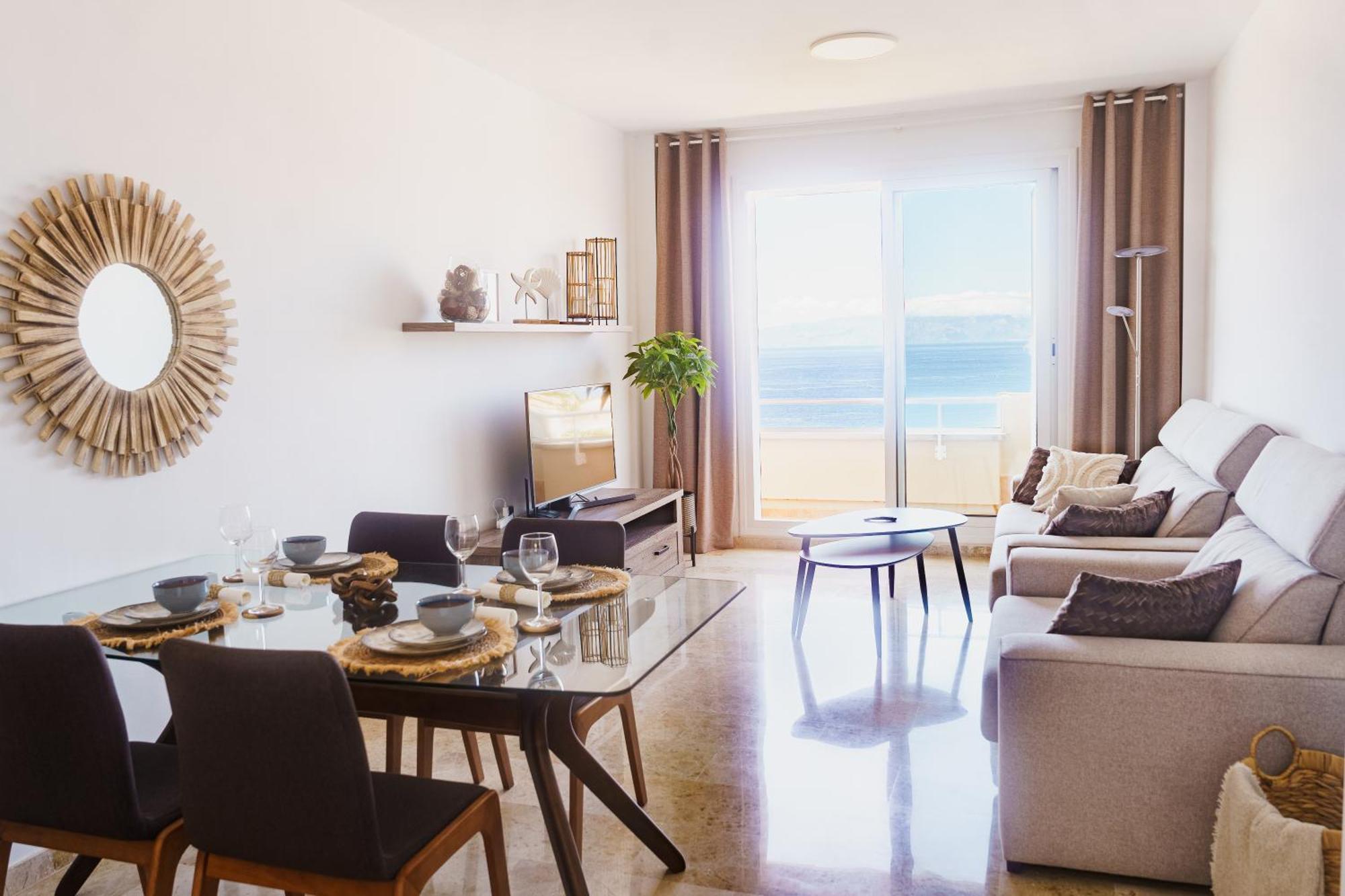 Luna - Ac, 2 Pools, Panoramic Ocean, Private Garage, Fibre Net Puerto de Santiago  Eksteriør billede