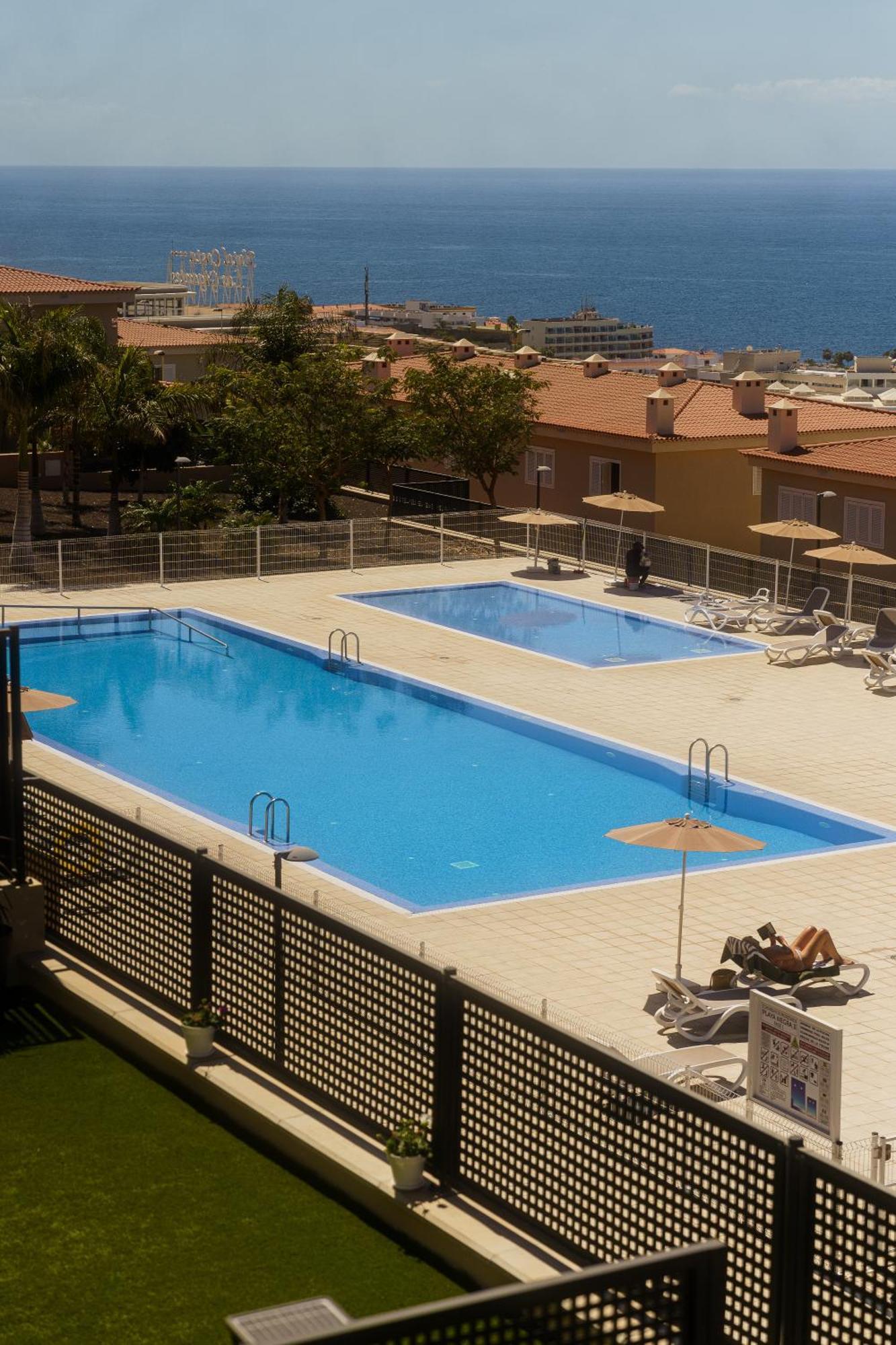 Luna - Ac, 2 Pools, Panoramic Ocean, Private Garage, Fibre Net Puerto de Santiago  Eksteriør billede
