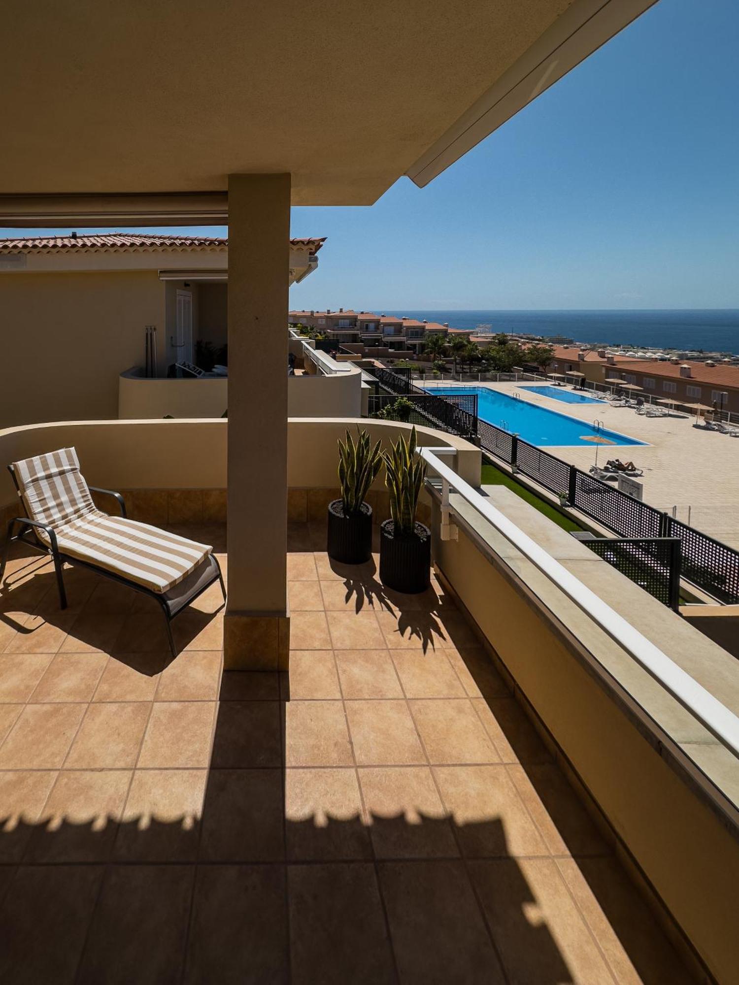 Luna - Ac, 2 Pools, Panoramic Ocean, Private Garage, Fibre Net Puerto de Santiago  Eksteriør billede