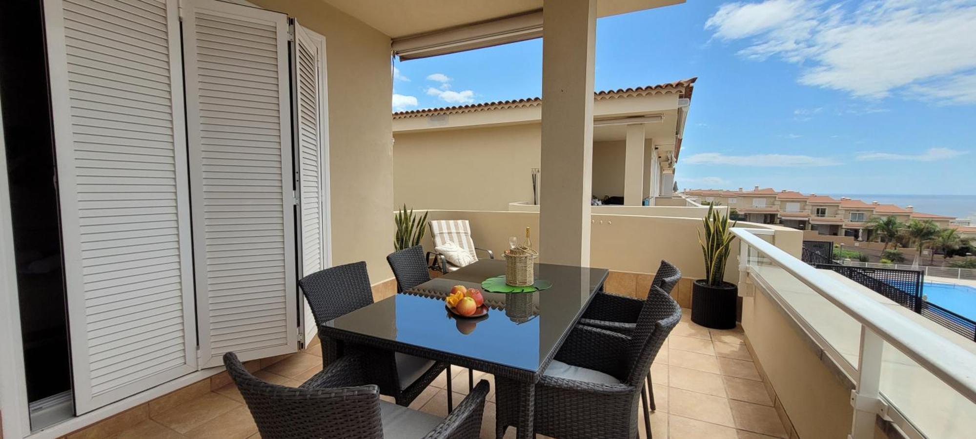 Luna - Ac, 2 Pools, Panoramic Ocean, Private Garage, Fibre Net Puerto de Santiago  Eksteriør billede